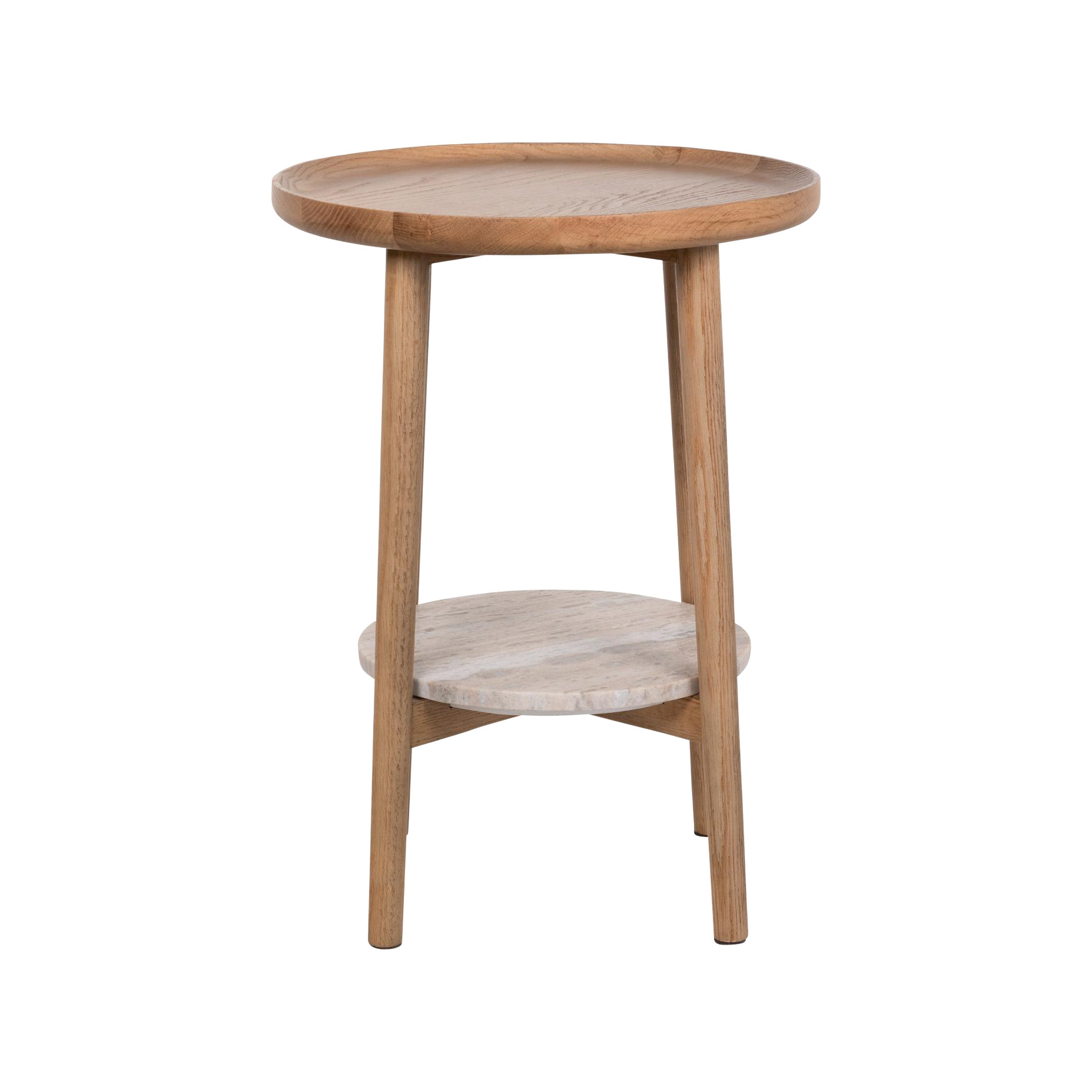 NUBO OAK SIDE TABLE –in Cumin