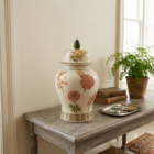 Floral Ginger jar interior